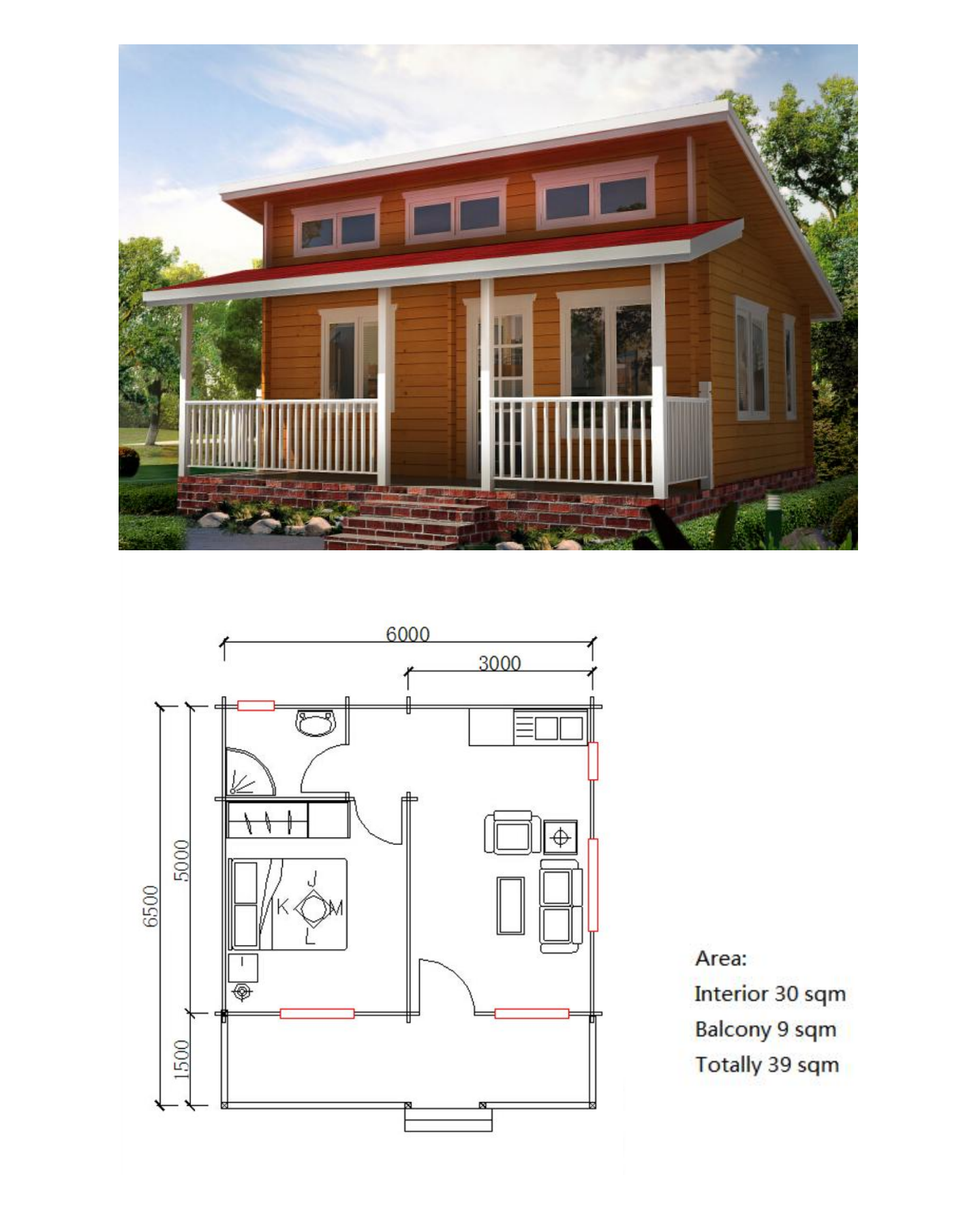 Single  Room Cottage